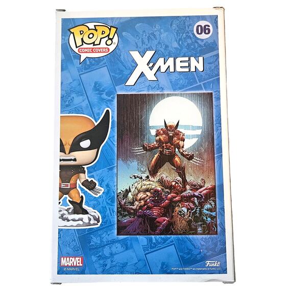 Funko Pop Wolverine #06 X-Men Marvel Comic Covers With Hard Case New Sealed - Picture 3 of 7